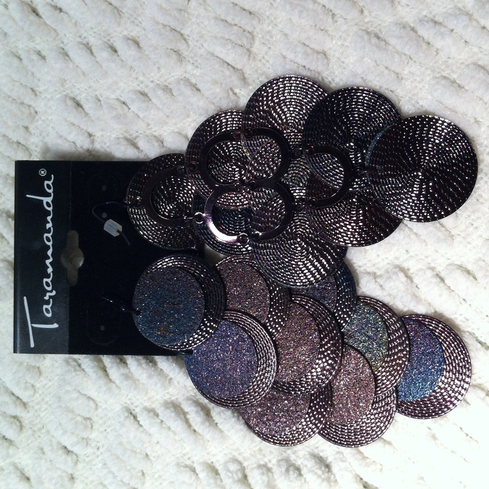 Metal Statement earrings - Picture 5 of 7